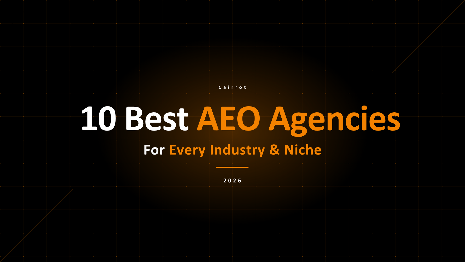 10 Best AEO (GEO) Agencies and Services for AI Visibility.pptx