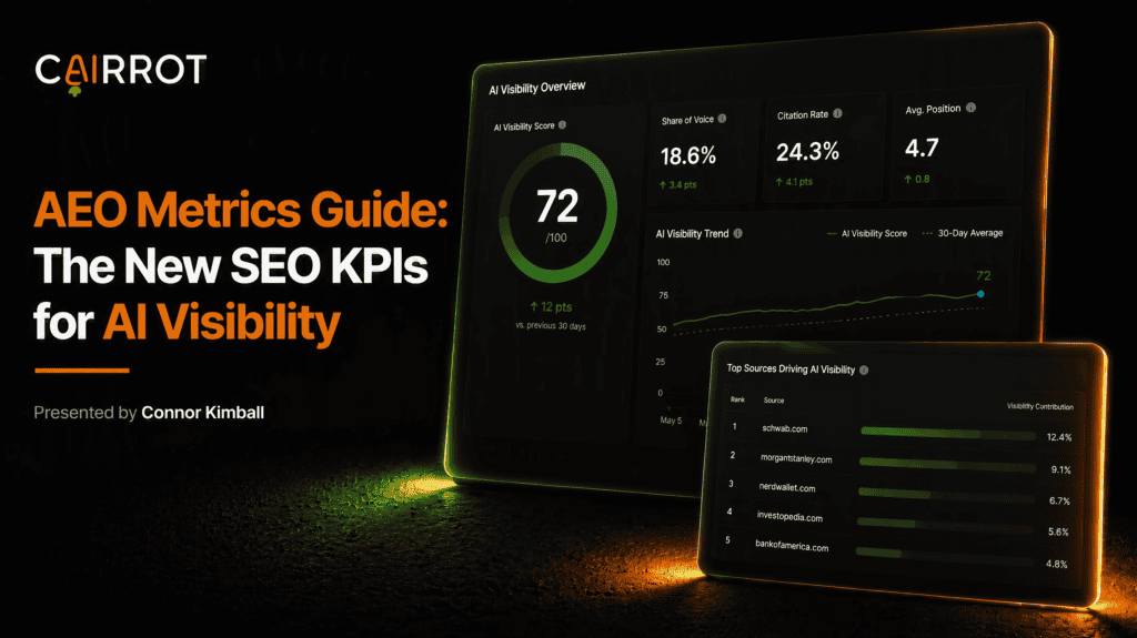 aeo metrics guide new seo kpis for ai visibility