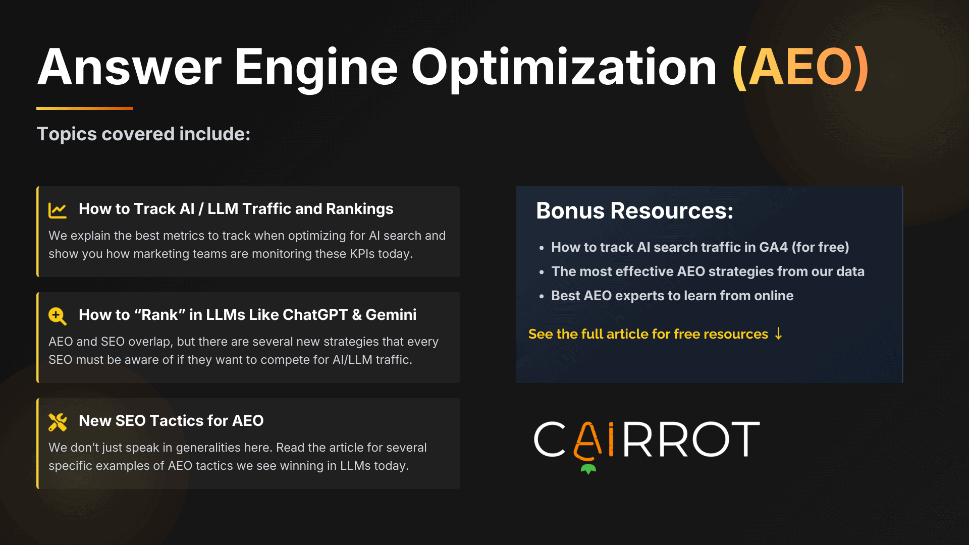 Best AEO Strategies: 33 Examples of AEO Tactics