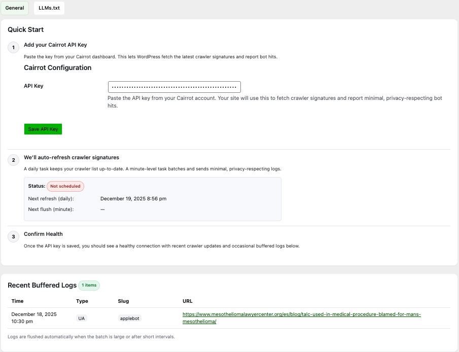 llms.txt generator wordpress plugin