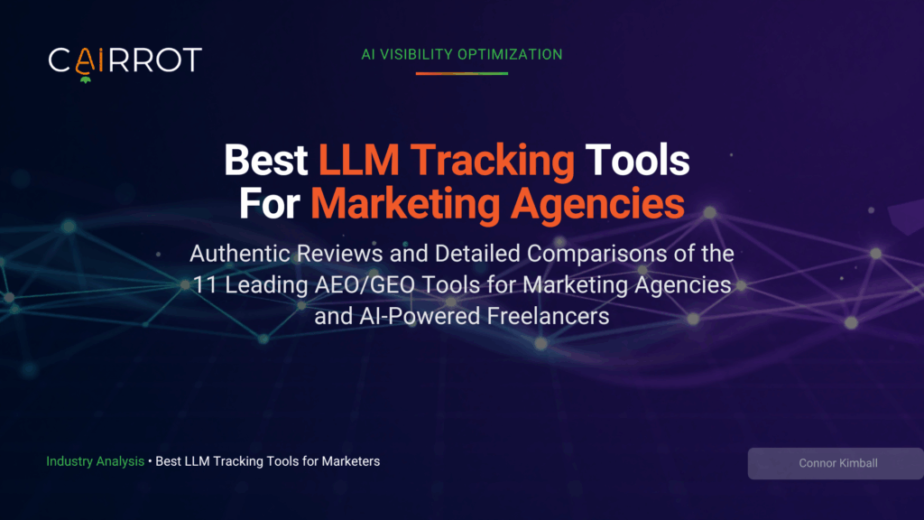 best llm rank trackers (aeo tracking tool) for marketing agencies
