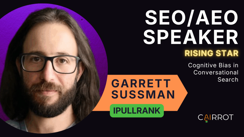 garrett sussman (ipullrank) is a great seo influencer