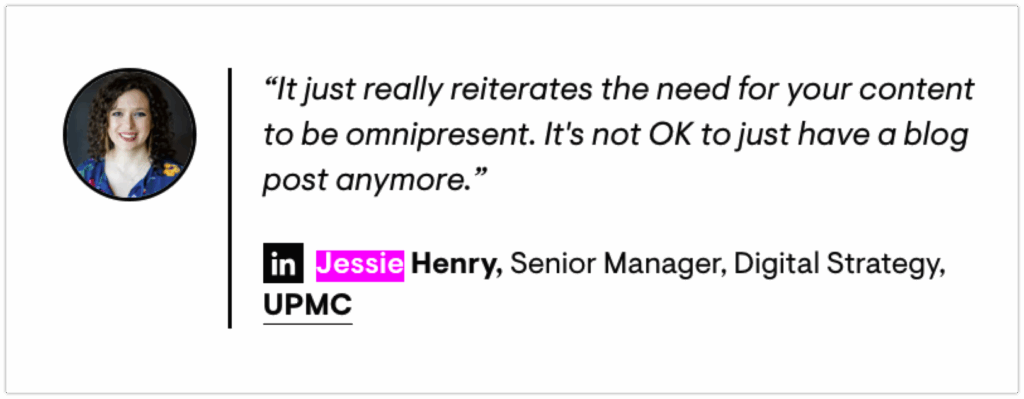 jessie henry quote from How to Unify AEO, GEO, and SEO Search Strategies