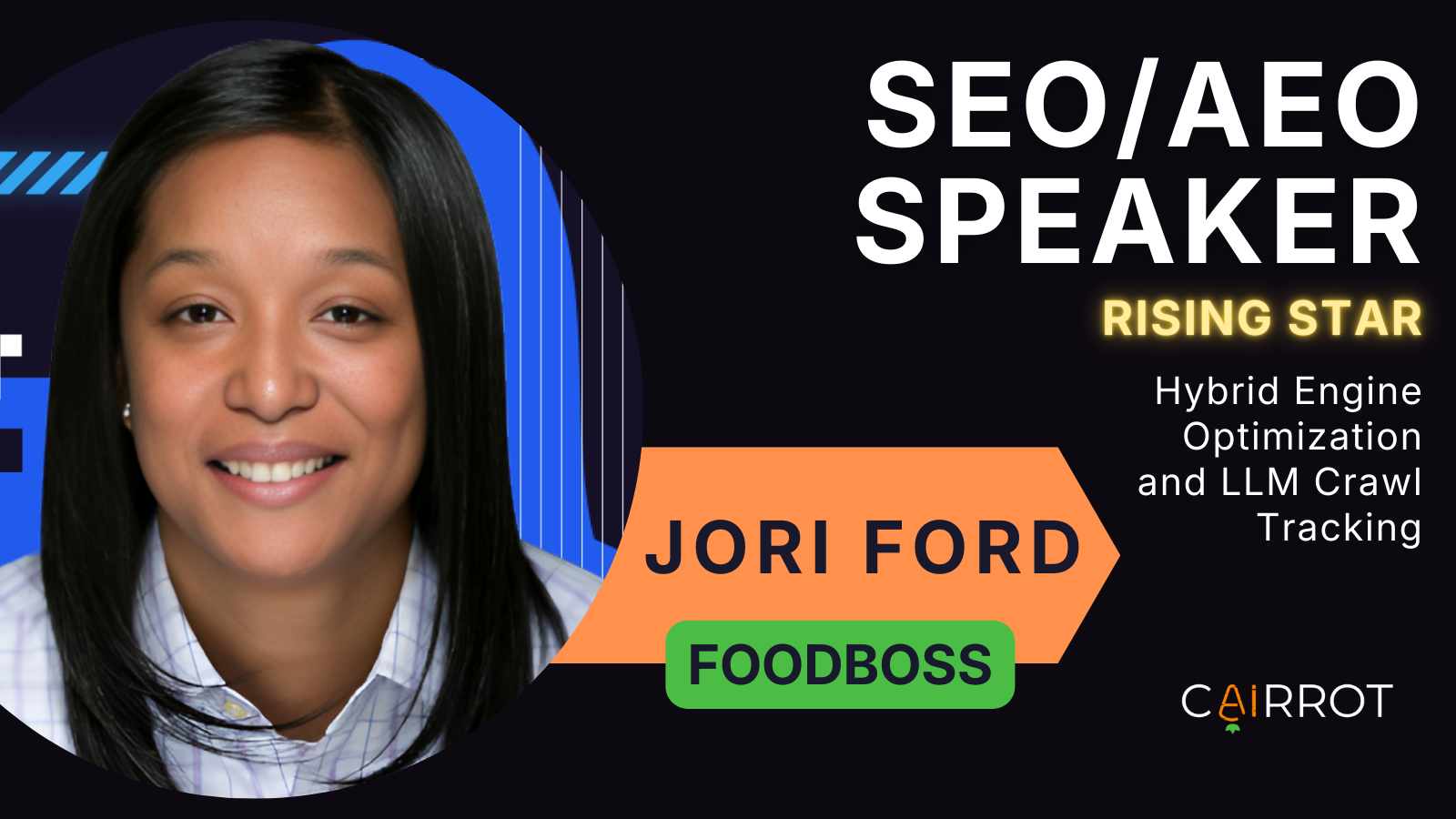 jori ford (foodboss) seo speaker