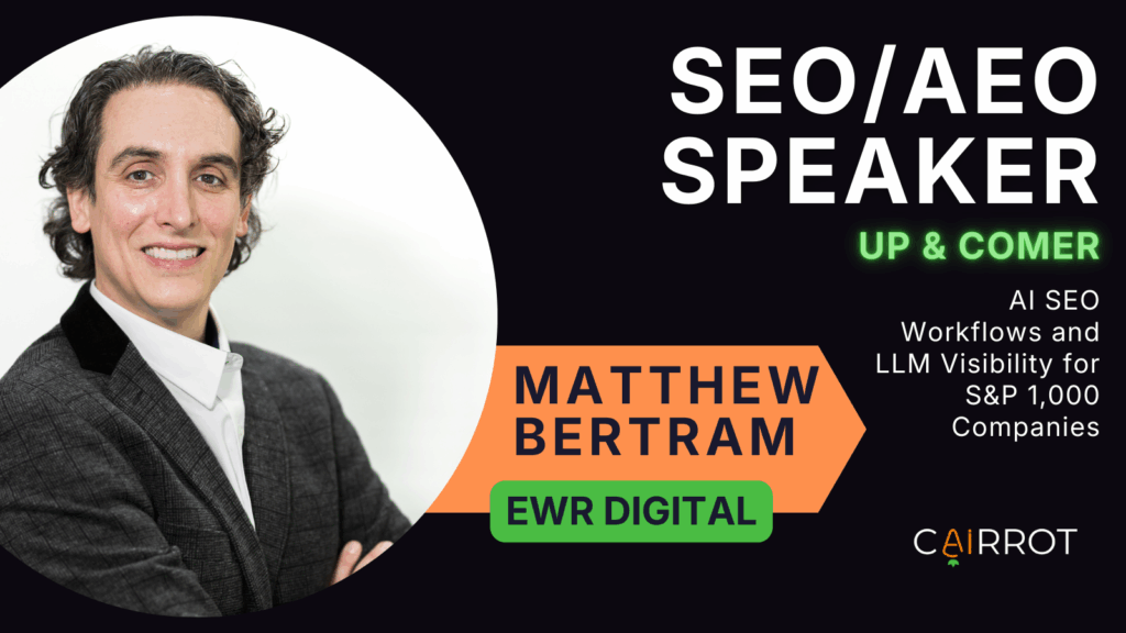 matt bertram best seo podcast host
