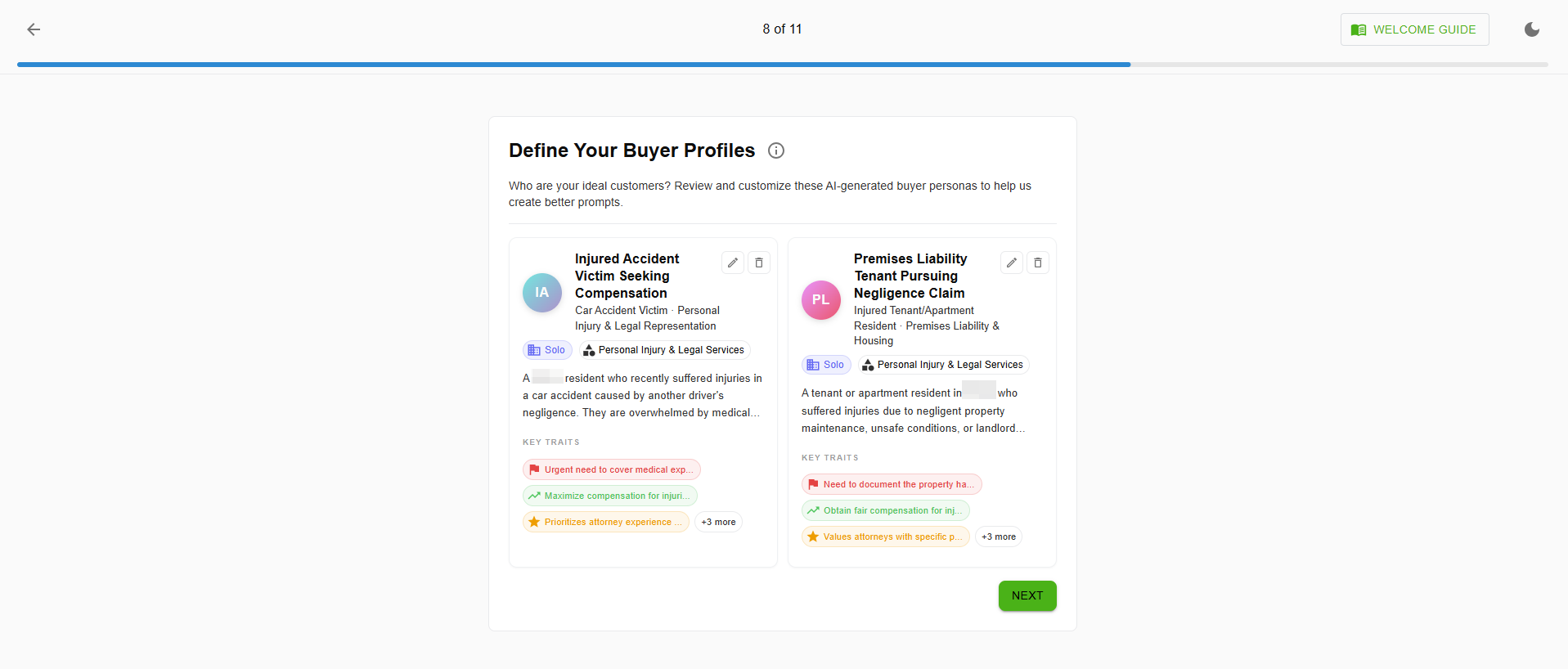 Cairrot AEO Free Report Set-Up Buyers Profile Page