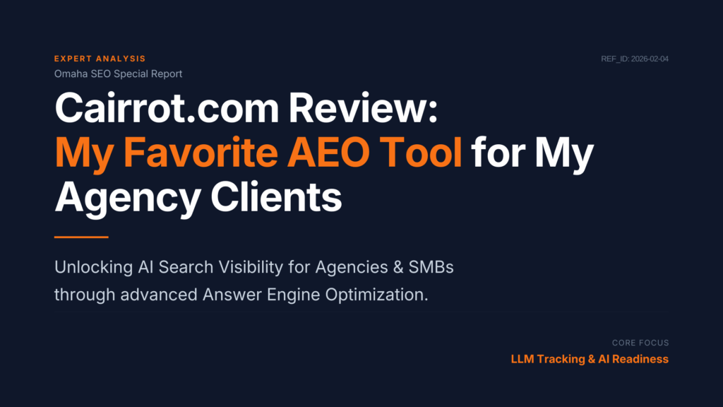Cairrot Review Favorite AEO Tool Agencies Clients 1024x576