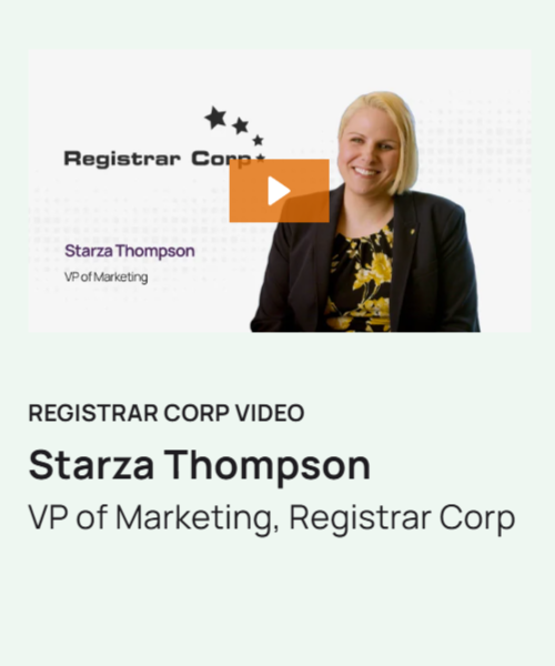 Directive Registrar Corp Testimonial