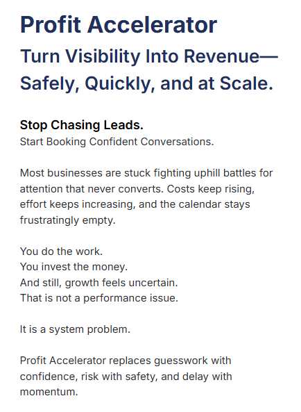 Kell Solutions Profit Accelerator