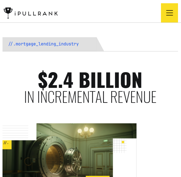 iPullRank Case Study Mortgage Industry