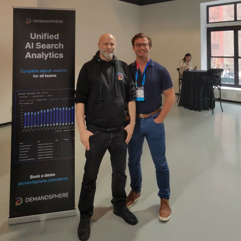 ray griselhuber (demandsphere ceo) with connor kimball (cairrot ceo)