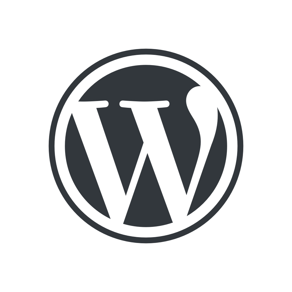 wordpress logotype wmark