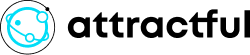 attractful logo black