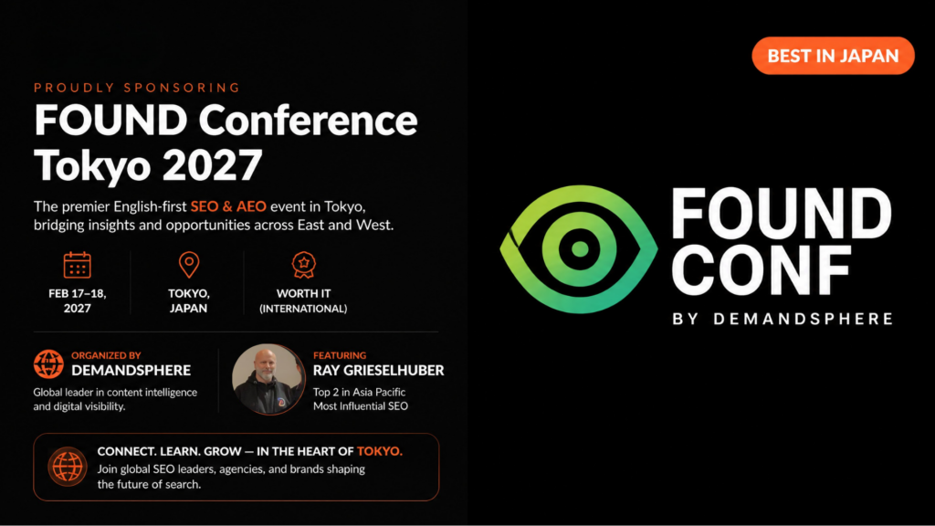 found conference is the best english first asia event
