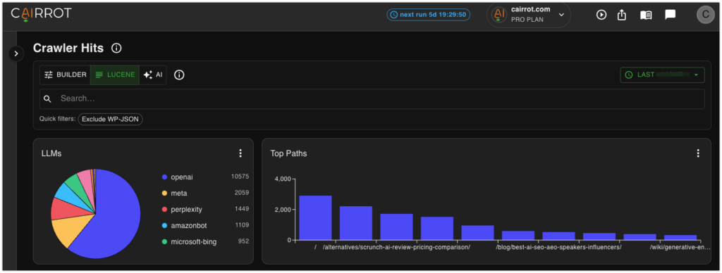 ai bot tracking reporting tool