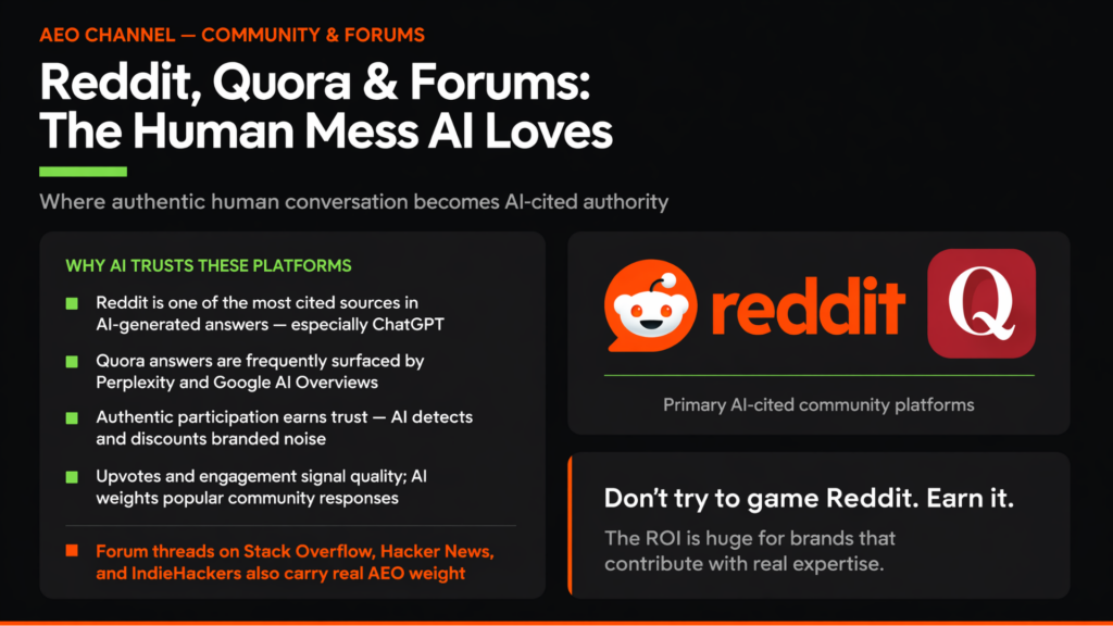 reddit marketing for aeo geo