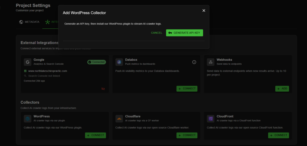 llms.txt for AEO/GEO cairrot wordpress collector