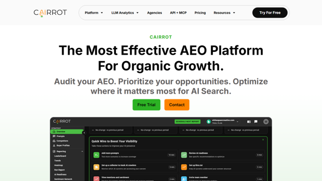 cairrot main page