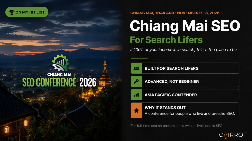 chiang mai seo conference famous advanced ai seo event for international marketers
