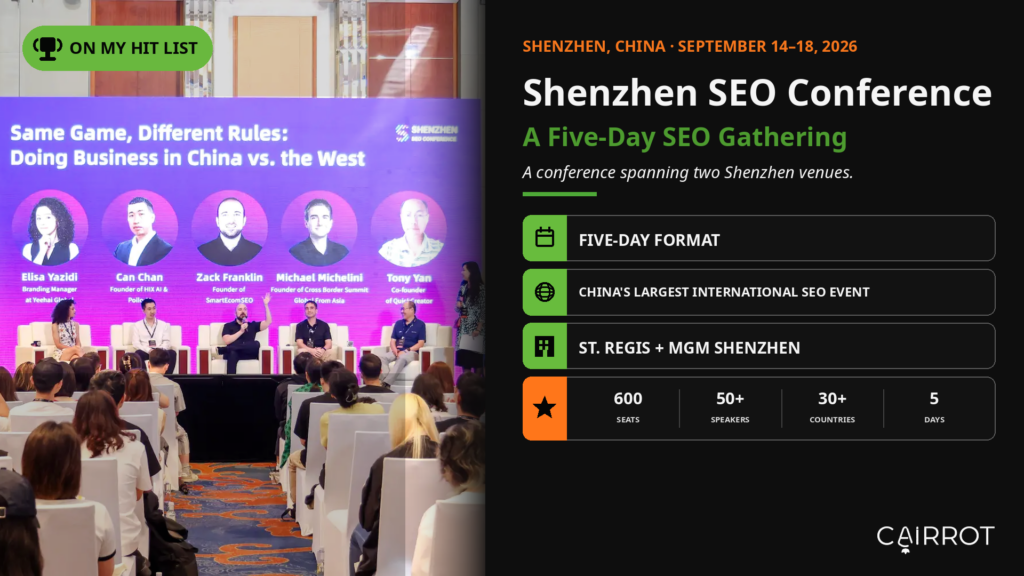 shenzhen seo conference important marketing event in china