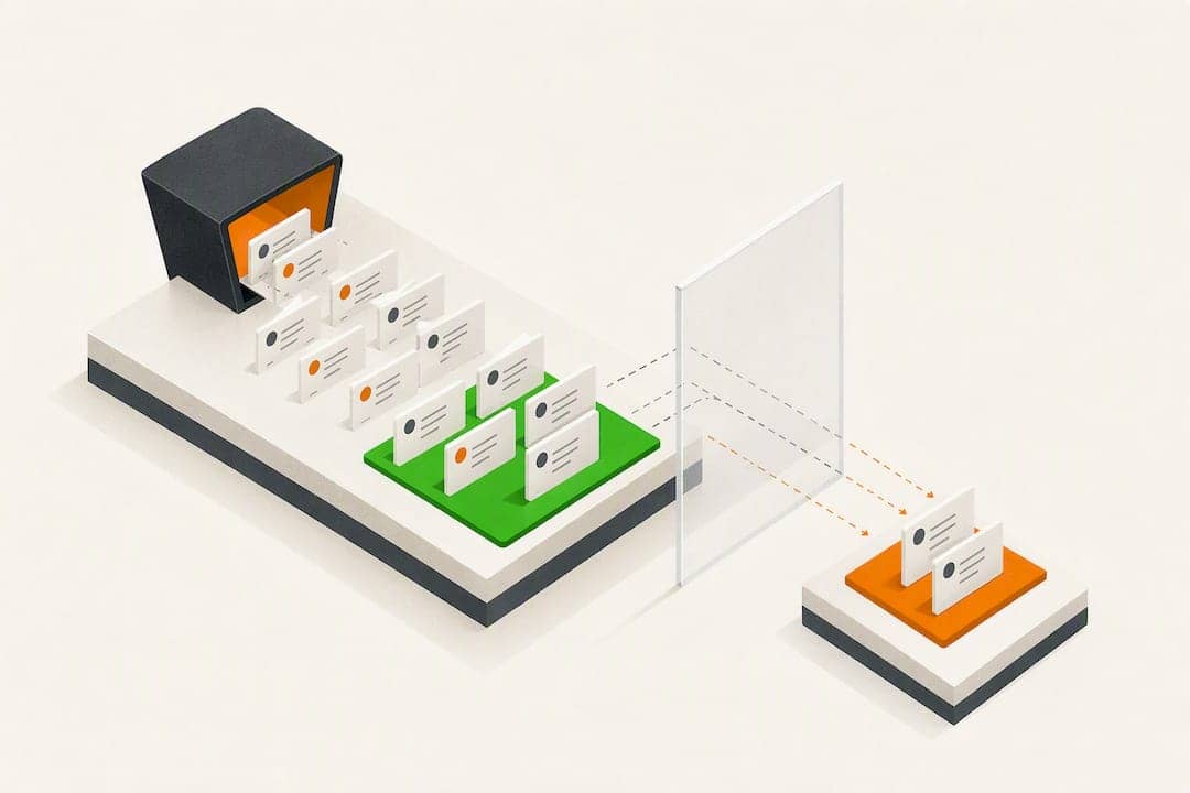Isometric illustration of citation tracking gaps