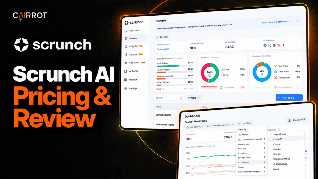 scrunch ai pricing and review