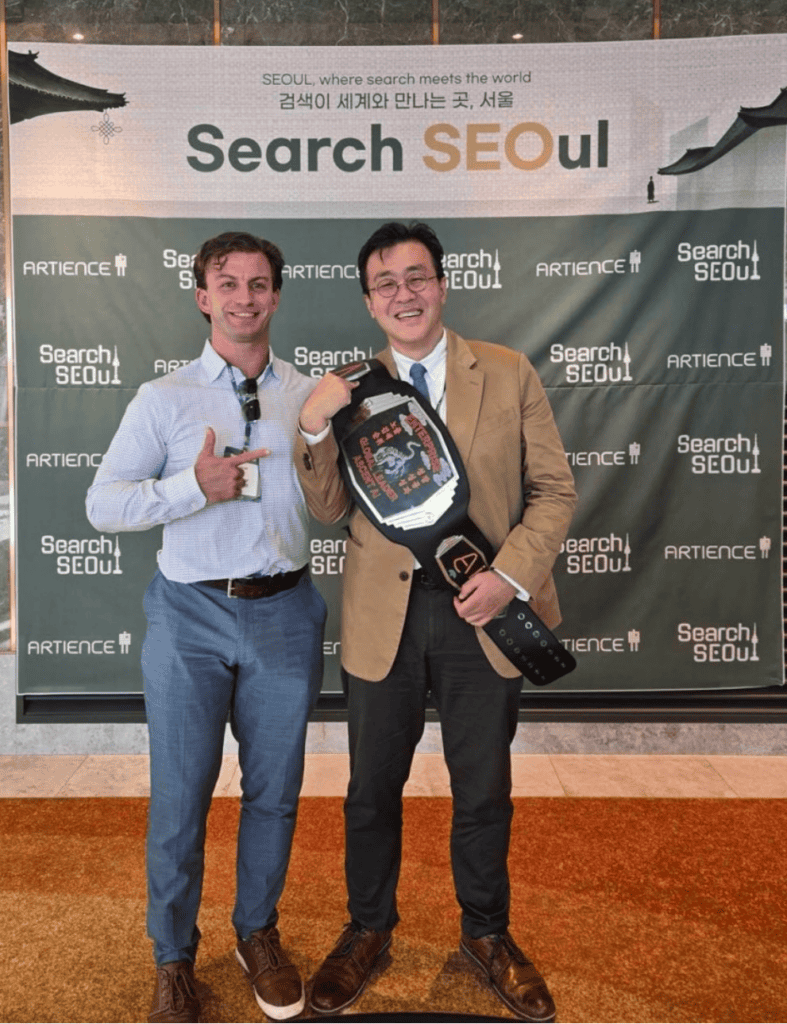 seyong park ascent ai ceo with connor kimball cairrot ceo marketing conference