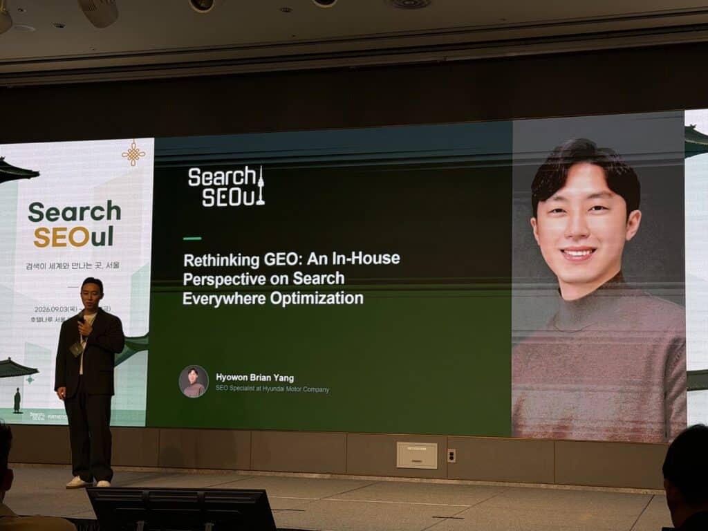 korean seo specialist hyowon brian yang from hyundai motor company (photo by connor kimball)